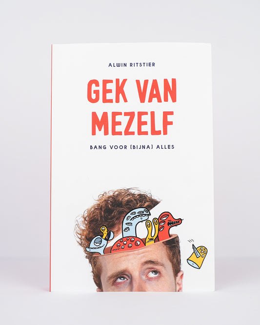 Gek van mezelf: het boek (gesigneerd)