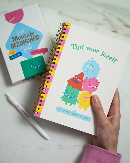 Het Mentale Gezondheid Spel + Invulboek Bundel