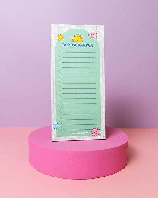 US ‘Boodschappenlijstje’ Notitieblok – 50 vellen