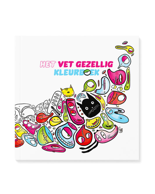 Het Vet Gezellig Kleurboek voor Volwassenen