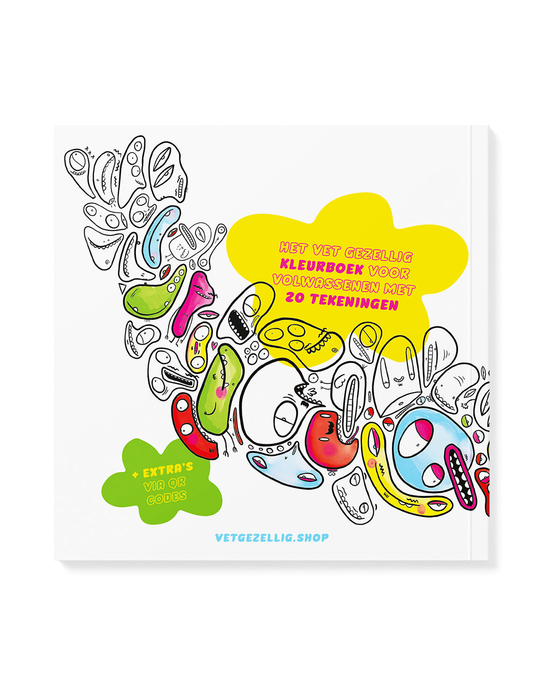 Het Vet Gezellig Kleurboek voor Volwassenen