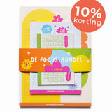 De Focus Bundel: 3 notitieblokken