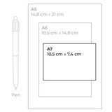 A7 ‘Stemmingsmeter’ Notitieblok - 50 vellen