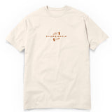 T-Shirt ‘Eerste hulp bij Overprikkeling’ Zeefdruk - Unisex 100% Biologisch Katoen (Fair Wear)