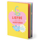 Liefde om te versturen - Ansichtkaartenboekje A6