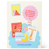 Liefde om te versturen - Ansichtkaartenboekje A6