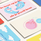 Liefde om te versturen - Ansichtkaartenboekje A6