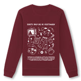 Nieuw (Maat 2XL): Trui 'Eerste Hulp bij de Feestdagen' Zeefdruk