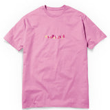 T-shirt Overprikkeld Roze Regenboog – Unisex 100% Biologisch Katoen (Fair Wear)