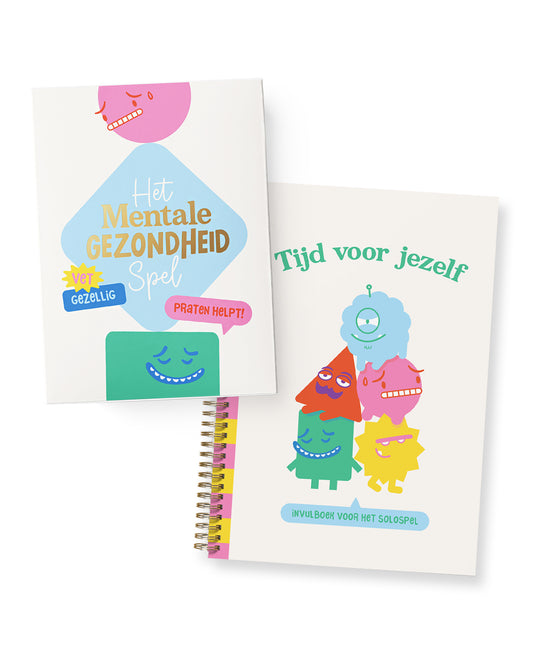 Het Mentale Gezondheid Spel + Invulboek Bundel
