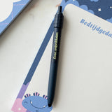 Pen met Fidget ’Even ontprikkelen’ - Blauw