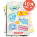 De ‘Liefde om te Plakken’ - Bundel 3 stickervellen